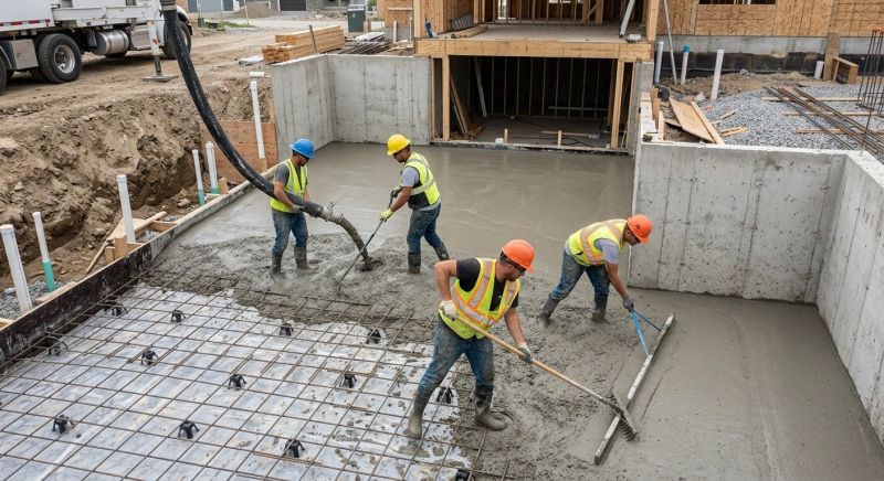 Basement Concrete Installation in Grayson, GA