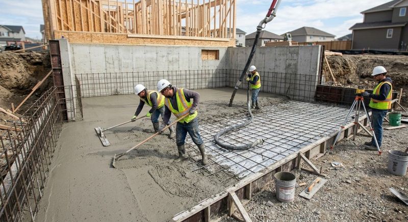Basement Concrete Installation in Grayson, GA
