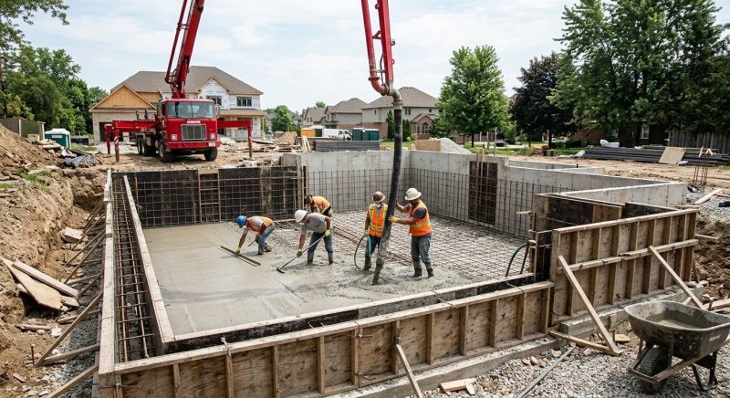 Basement Concrete Installation in Conyers, GA