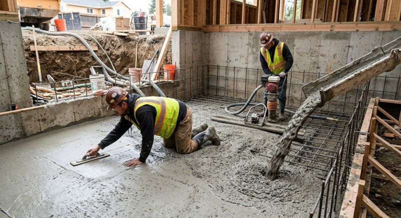 Basement Concrete Installation in Lithonia, GA