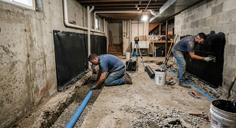 Basement Concrete Installation in Locust Grove, GA