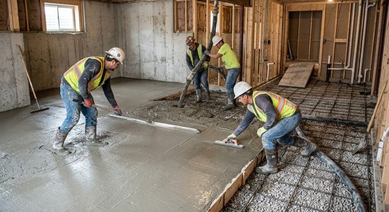 Basement Concrete Pouring in Conyers, GA