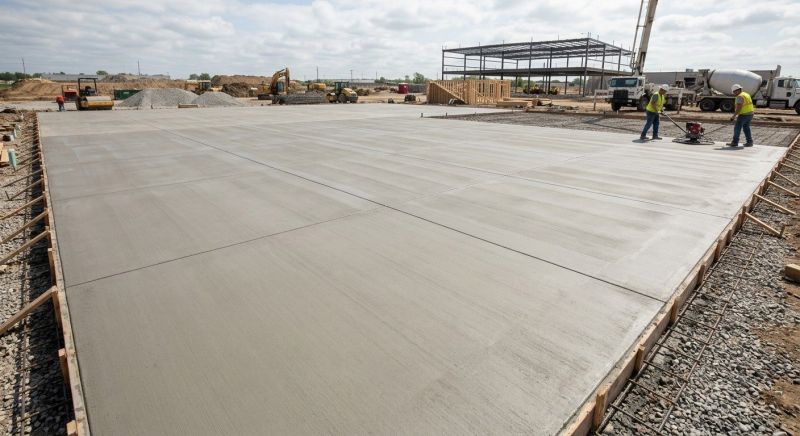 Commercial Slab Construction in Dekalb County, GA
