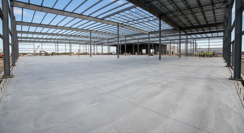 Commercial Slab Construction in Hampton, GA