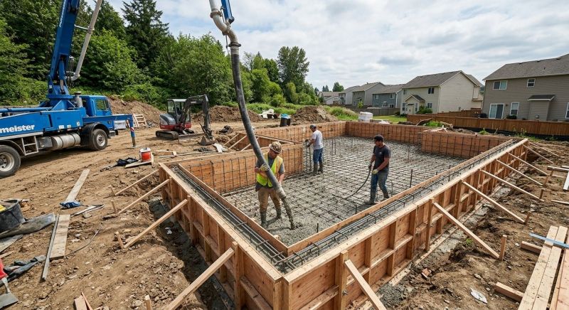 Concrete Foundation Installation in Lovejoy, GA