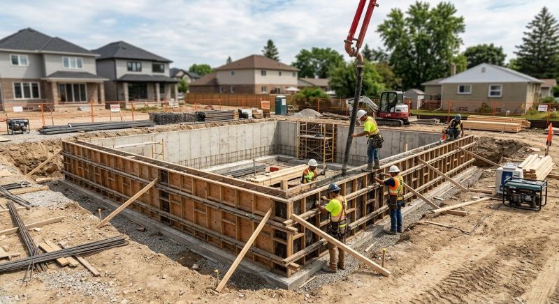 Foundation Construction in Mansfield, GA