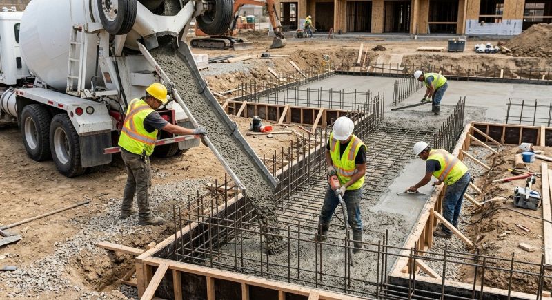 Foundation Wall Pouring in Snellville, GA