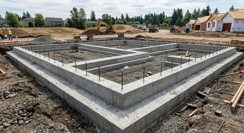 House Footing Construction in Conyers, GA
